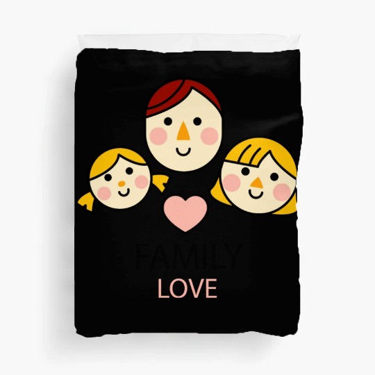 family love Duvet Covers