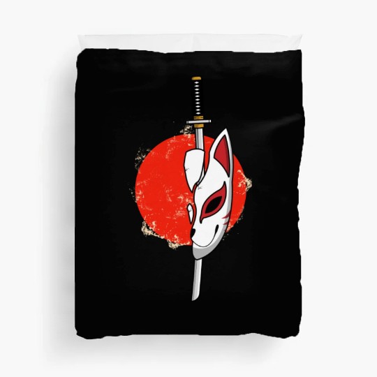 kawaii cat anime japanese retro men women kids Duvet Covers