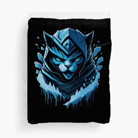 kawaii cat anime japanese retro men women kids Duvet Covers
