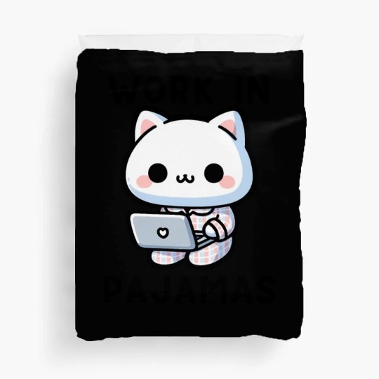 Work in Pajamas: Cozy Productivity Duvet Covers