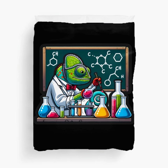 Chemical Chameleon Duvet Covers