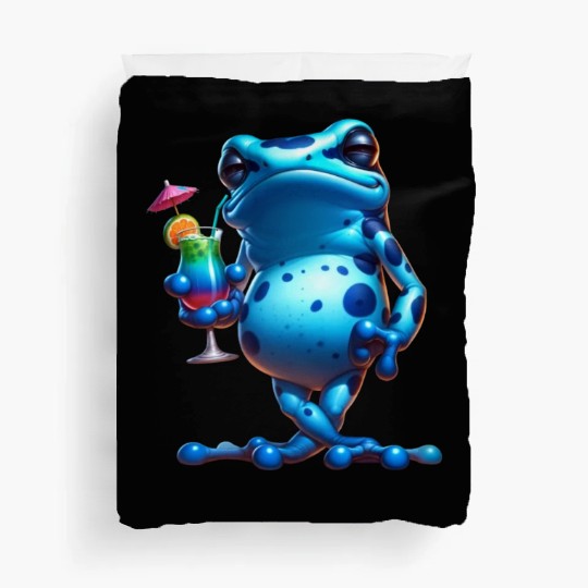 Poison dart frog Duvet Covers