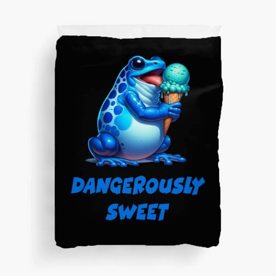Poison dart frog Duvet Covers