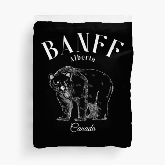 Banff Alberta Alberta's Rockies Souvenir Duvet Covers