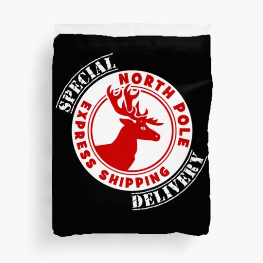 NORTH POLE SPECIAL DELIVERY Duvet Covers