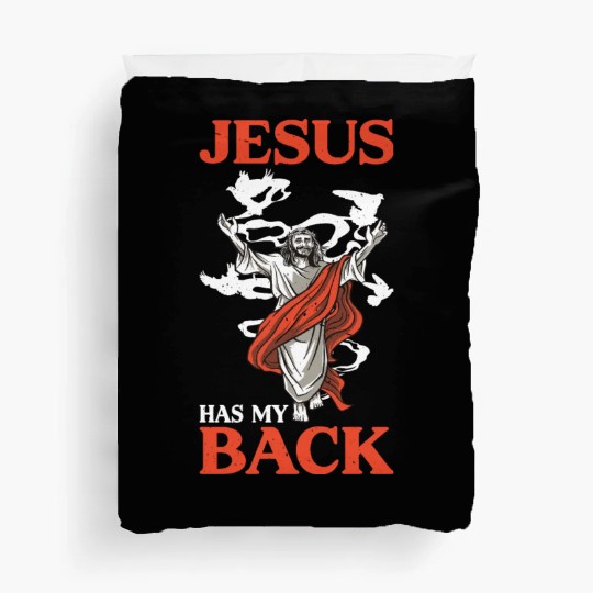 Jesus Has My Back 16 Duvet Covers