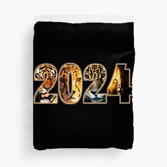 2024 TIGER CHEETAH JAGUAR LION DESIGN Duvet Covers