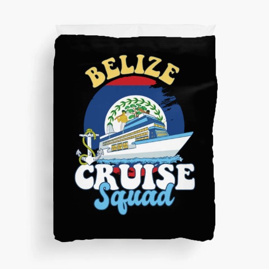 Belize Cruise Squad Family Vacation Trip Duvet Covers