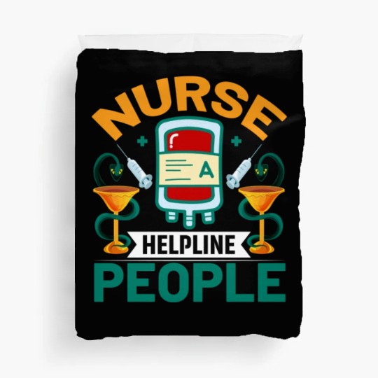 Nurse Helpline People Duvet Covers