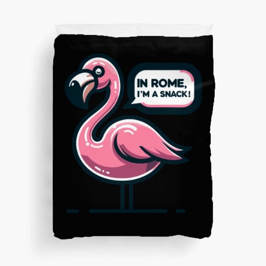 Flamingo Roman History Roman Empire Cuisine Duvet Covers
