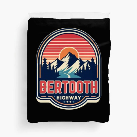 Beartooth Highway US 212 Duvet Covers