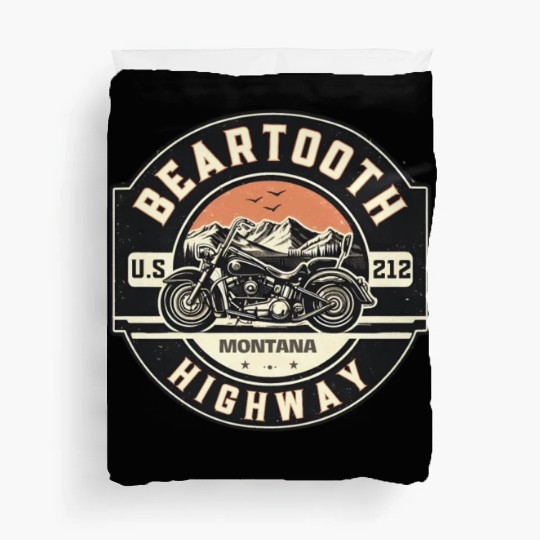 Beartooth Highway US 212 Duvet Covers