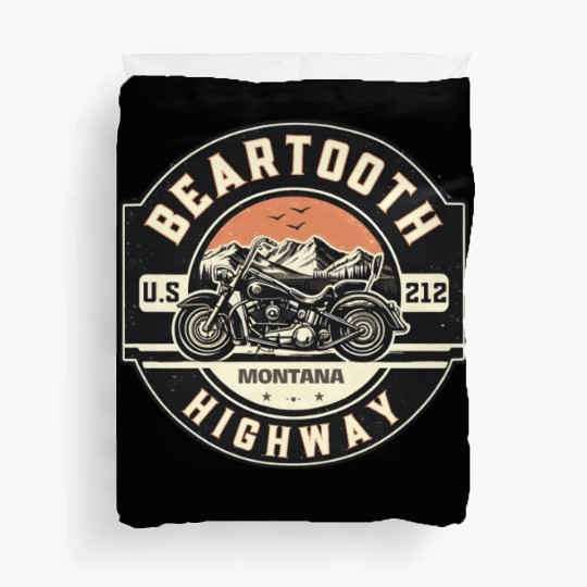 Beartooth Highway US 212 Duvet Covers