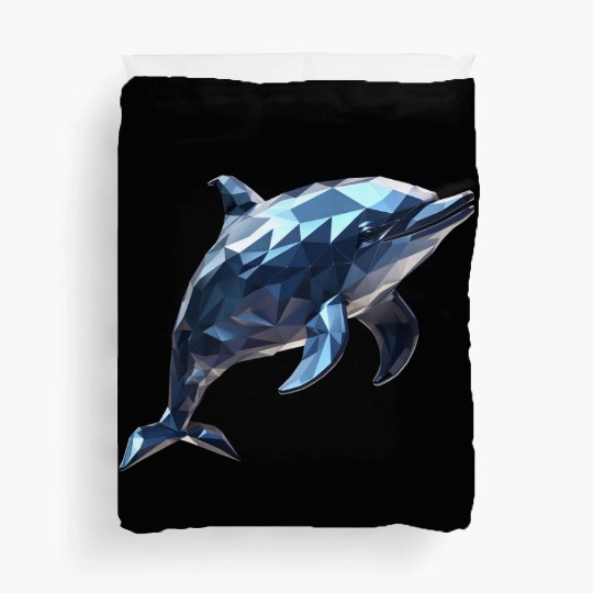 Geometric Style Dolphin Duvet Covers
