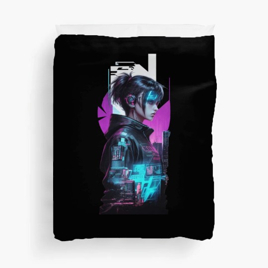 sci fi character v9 Duvet Covers