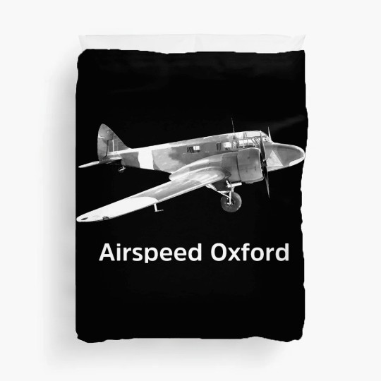 Airspeed Oxford Training aircraft Duvet Covers