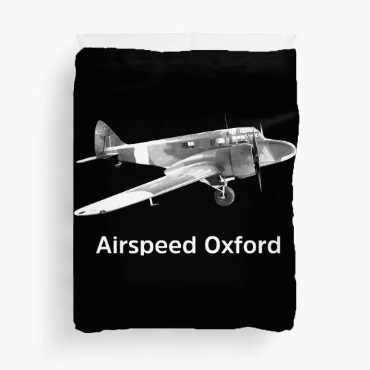 Airspeed Oxford Training aircraft Duvet Covers