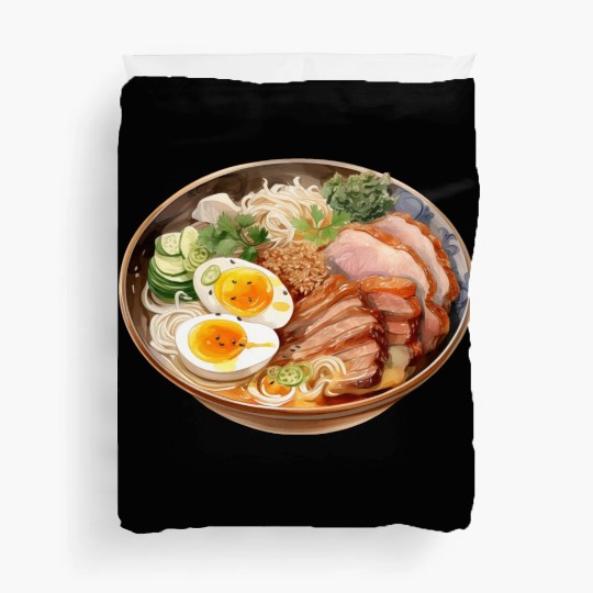 Miso Ramen Pork Noodles Duvet Covers