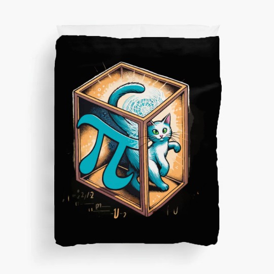 Funny Pi Day 2024 3,14 Pi Number Symbol Math Duvet Covers