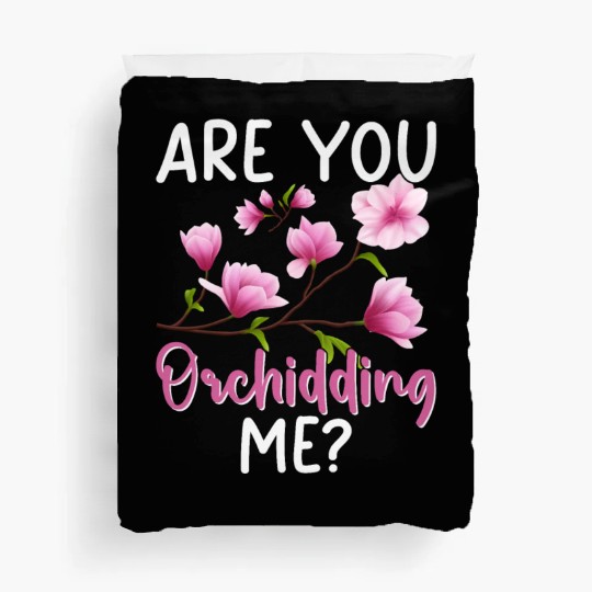 Funny Houseplant Orchid Gardening Duvet Covers