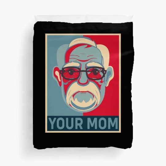Funny Sigmund Freud Psychology Psychologist Duvet Covers