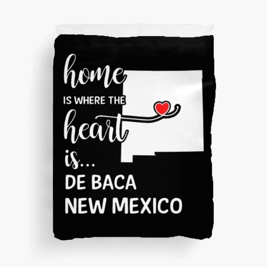 De Baca County New Mexico Is Where My Heart Is Duvet Covers
