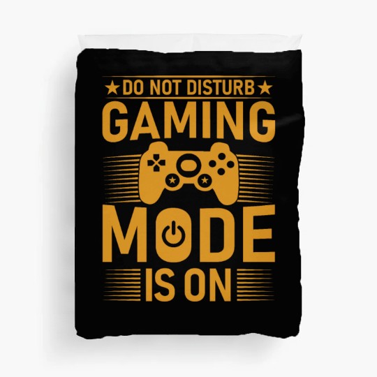 DO NOT DISTURB GAMING MODE IS ON Duvet Covers