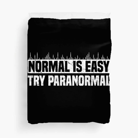 Gifts for Ghost Hunters | Paranormal Ghosts Duvet Covers