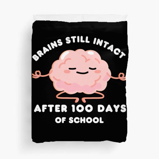 100 days of School Duvet Covers