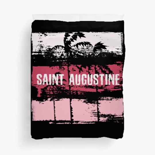 Saint Augustine Florida Vacation Souvenir Duvet Covers
