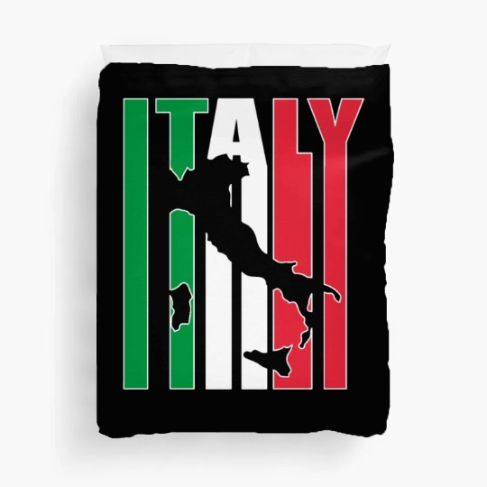Italy Vintage Countries Italian Culture Flag Duvet Covers
