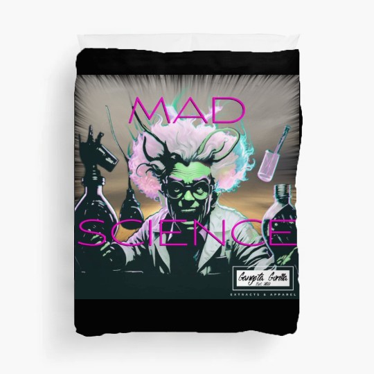 Gangsta Gorilla-Mad Science Duvet Covers