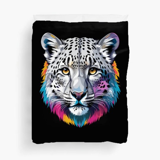 Snow Leopard Duvet Covers