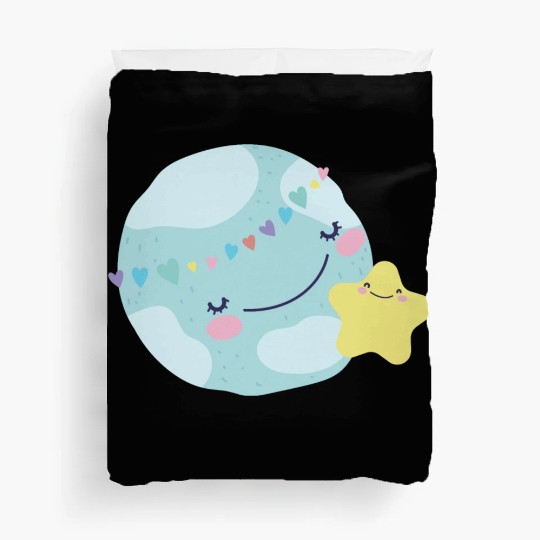 Moon and star Duvet Covers