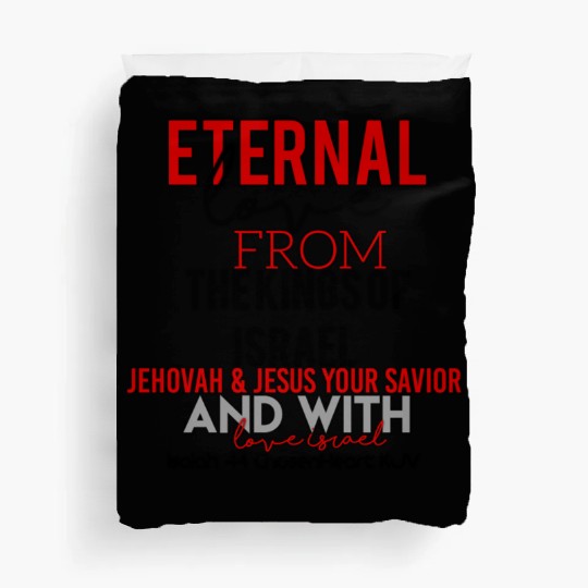 CHOSENHEART ETERNAL LOVE From Israel Duvet Covers