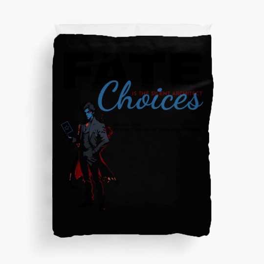 Architects of Destiny: Building Existence Duvet Covers