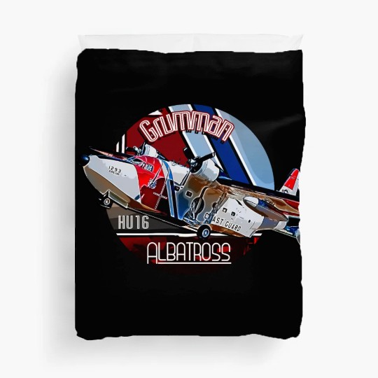 Grumman HU-16 Albatross Coast Guard Aircraft Duvet Covers