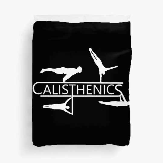 Calisthenics street workout Duvet Covers