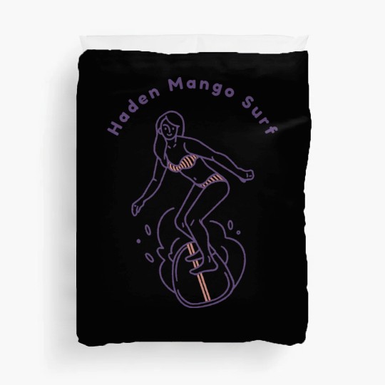 Haden Mango Surfer Girl Duvet Covers