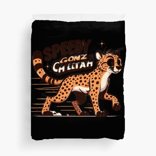 Cheetah: Speedy GonzCheetah Duvet Covers