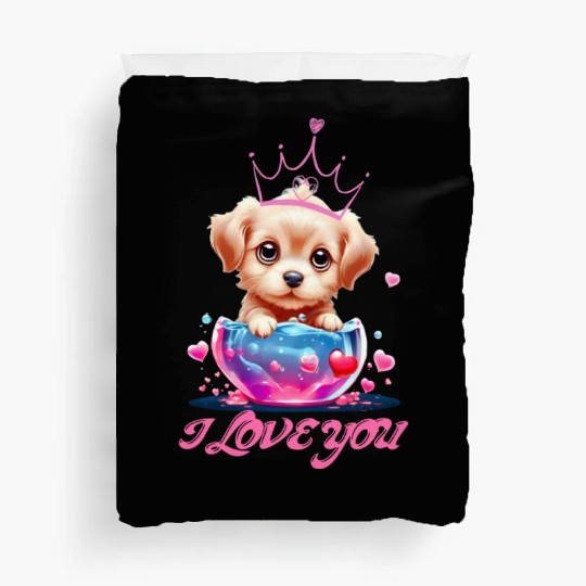 I love you gift Duvet Covers