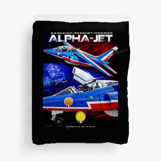 Alpha Jet Patrouille de France Advanced Trainer Ai Duvet Covers