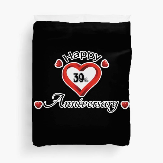 anniversary 39th Duvet Covers