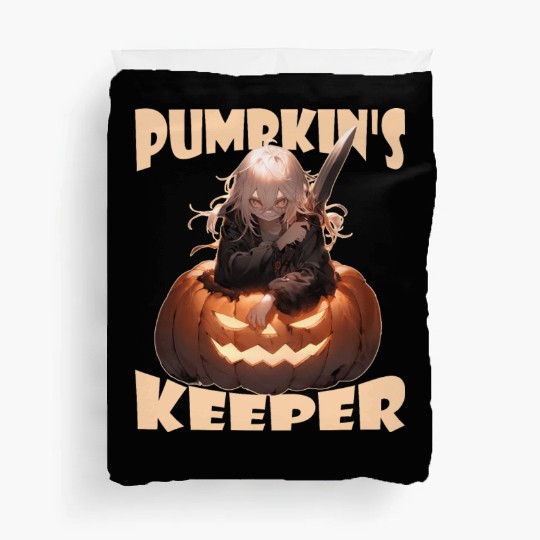 Pumpkin's Keeper Evil Killer Anime Jack O Lantern Duvet Covers