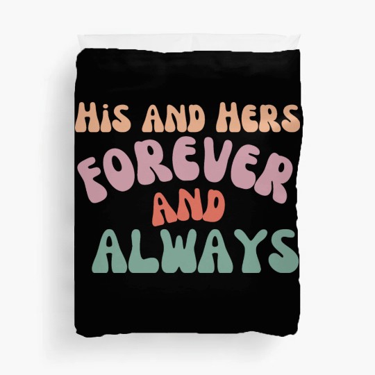 His and Hers Duvet Covers