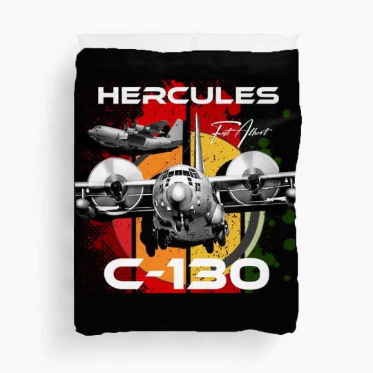 C-130 Hercules Military Aircraft Duvet Covers