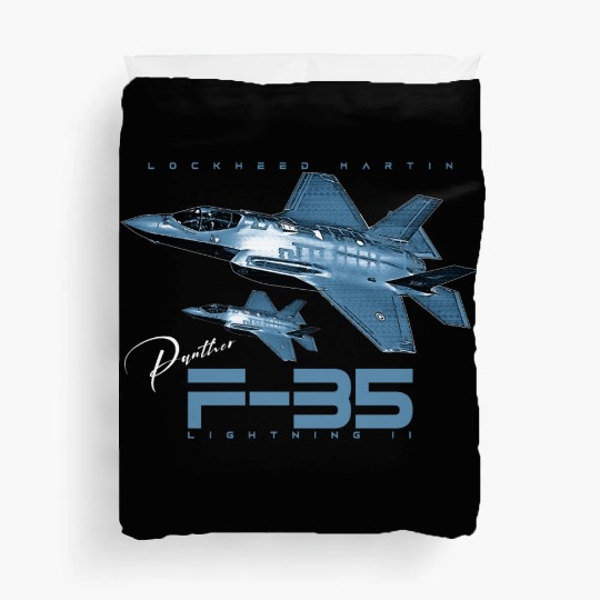 Lockheed Martin F-35 Lightning II Duvet Covers