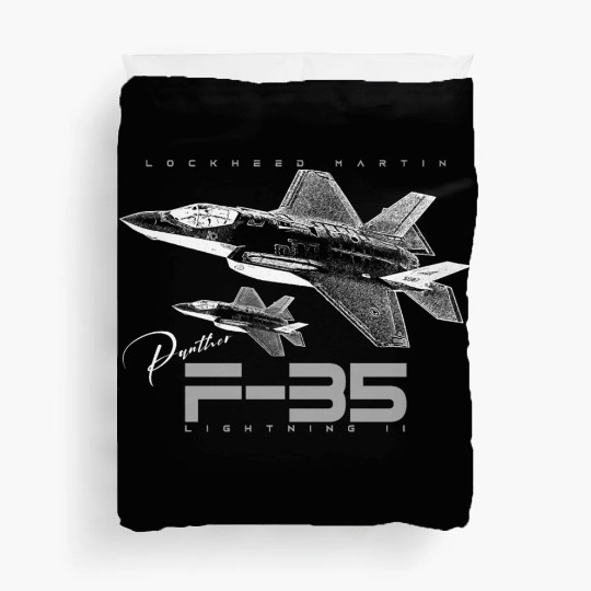 Lockheed Martin F-35 Lightning II Duvet Covers