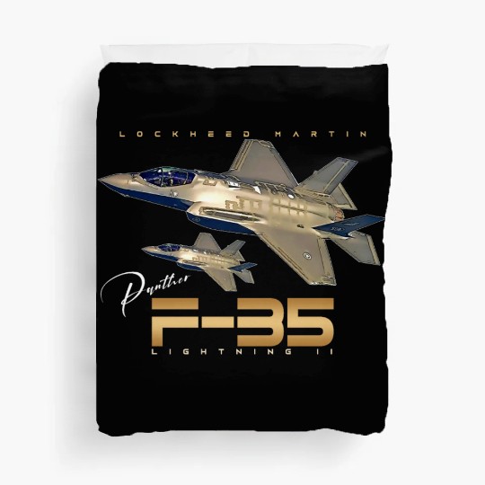 Lockheed Martin F-35 Lightning II Duvet Covers