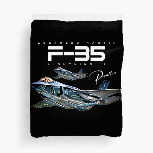 Lockheed Martin F-35 Lightning II Duvet Covers